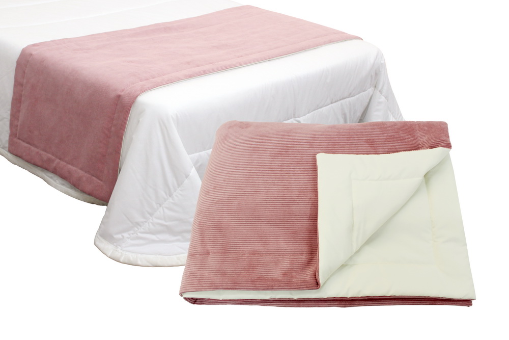 MANTA TAPA PES 70X230 ROSE SCALA