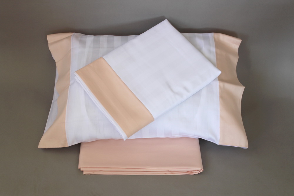 JOGO CAMA 240X300 C41 BRAN/SALMAO