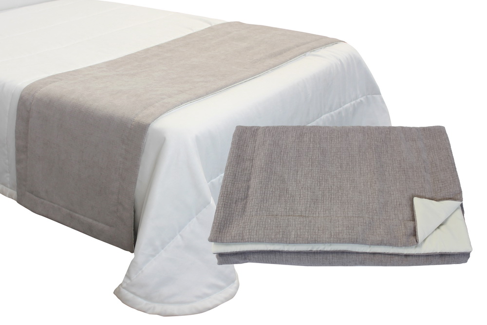 MANTA TAPA PES 60x245 TAUPE ITALYAN VELV