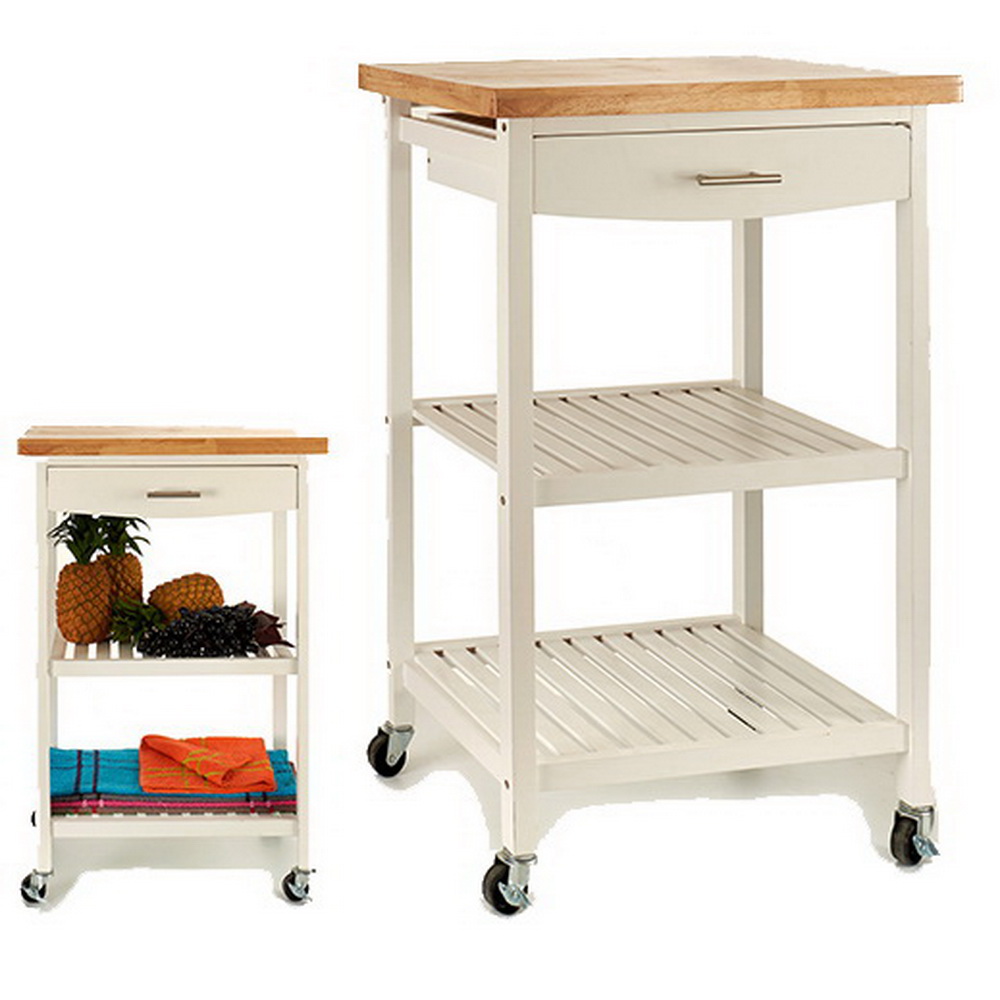 CARRO COZ BRAN/NAT 58x40x87 55064