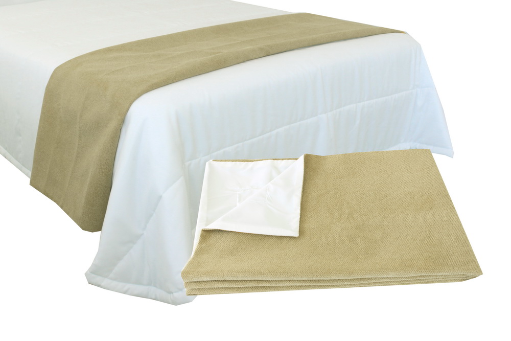 MANTA TAPA PES 70X230 CAMEL BROOKLIN