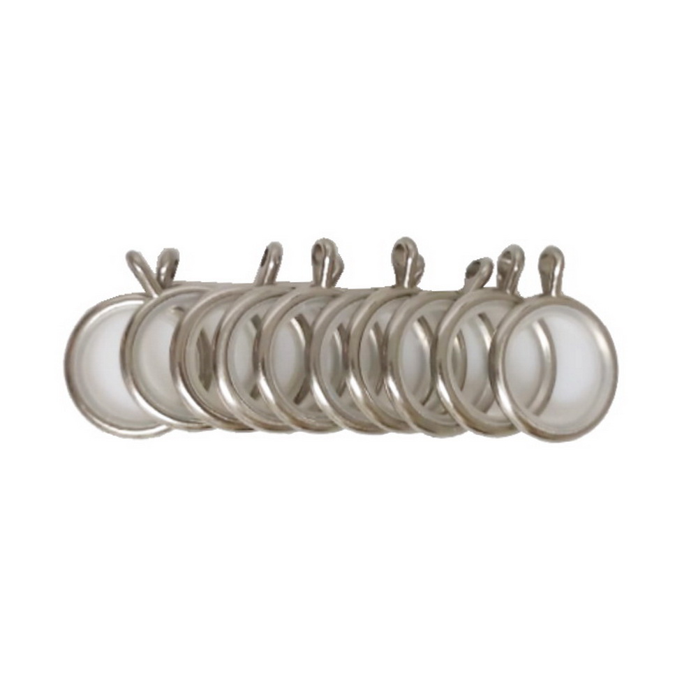 CONJ 10 ARGOLA 40mm NIQ BRILH B1203NB