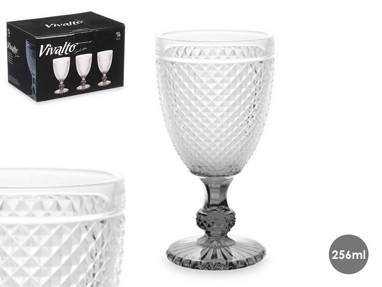 COPO AGUA DIAM ANTRAC 256ml 89593