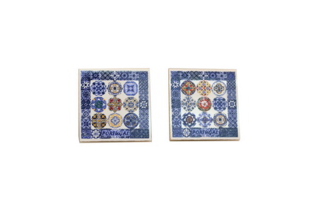 AZULEIJO IMAN 4,2cm T AZ C ARC586A