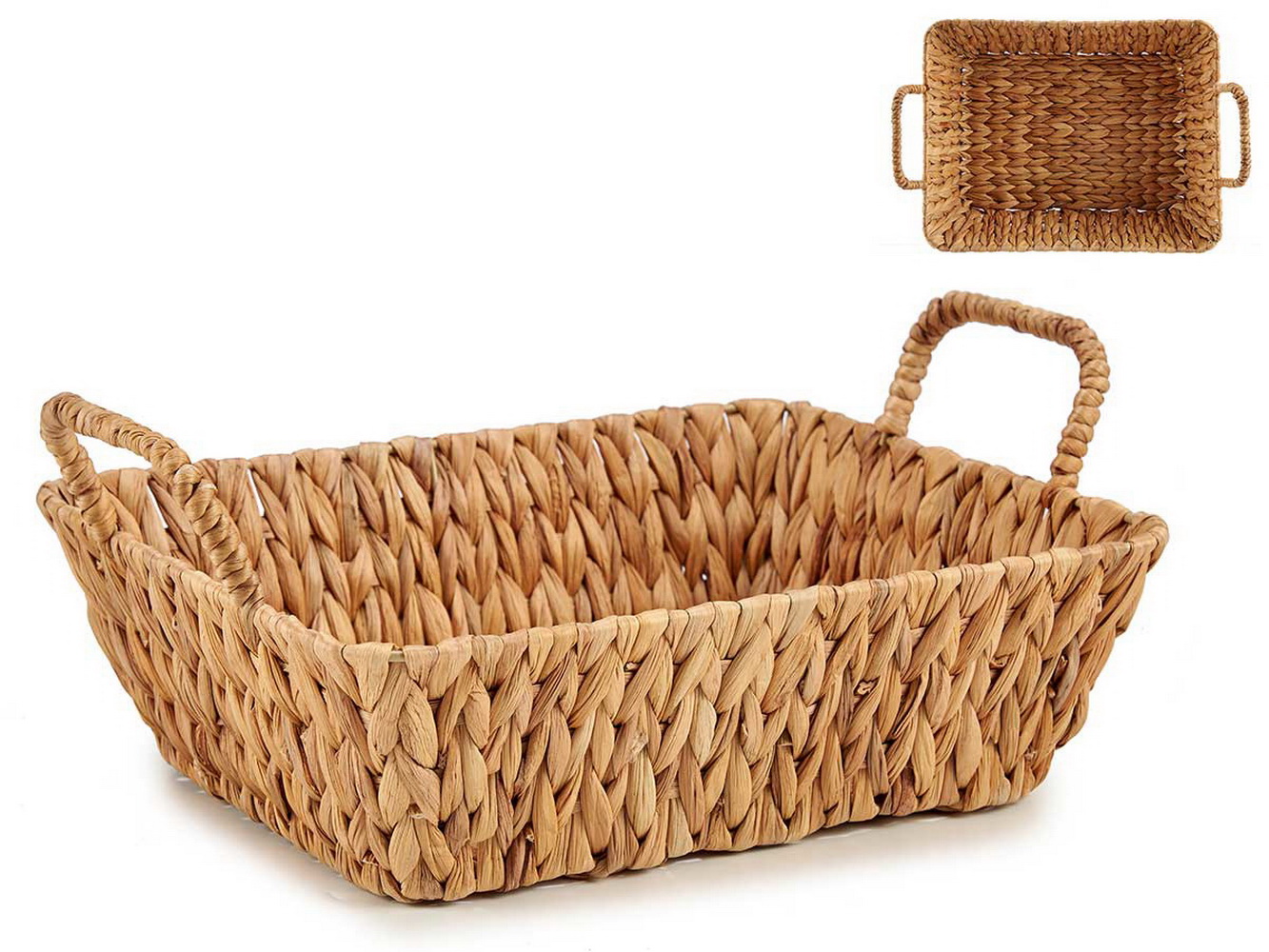 CESTO PALHA RET 28,5x40x16 78403