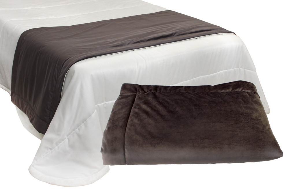 MANTA TAPA PES 70x230 C/D ANTRACITE CASCAIS