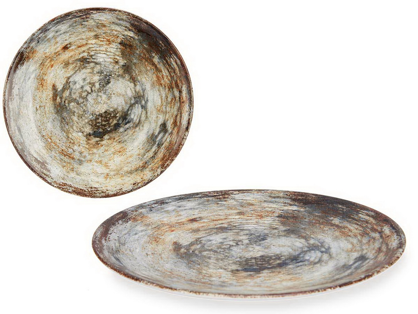 PRATO RASO CASTANHO 26cm 83762