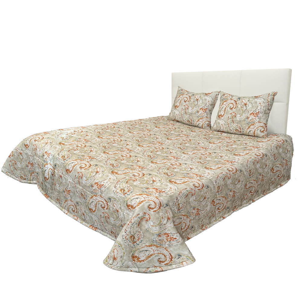 EDREDON C/ALM 250x260 ZIBA ORANGE