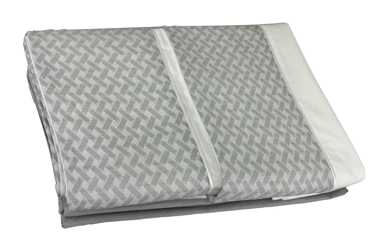 JOGO CAMA 240X290 C 3 BR/CINZA AL 592