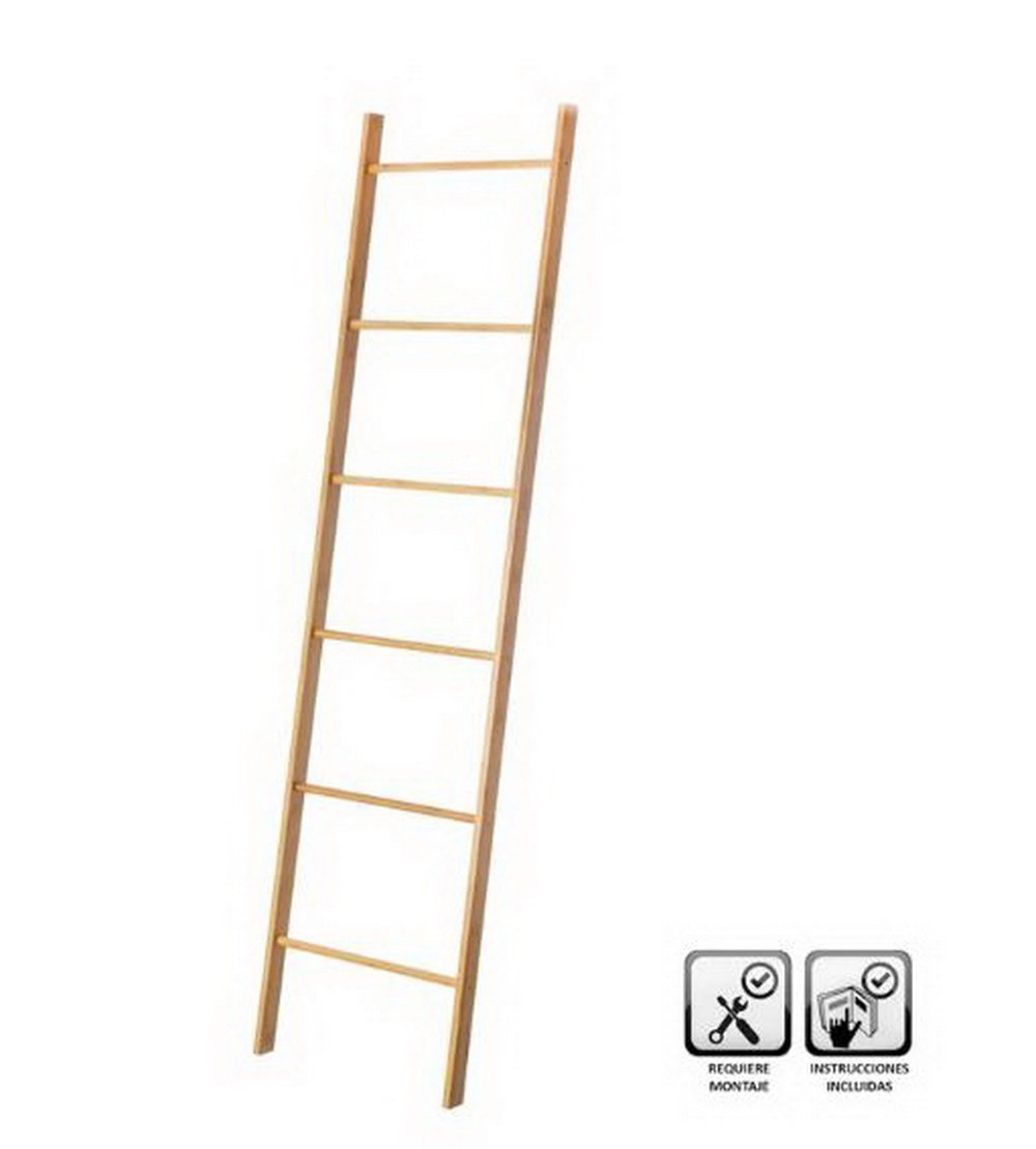 TOALHEIRO ESCADA BAMBU 45x170 93412