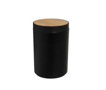BALDE LIXO 5 L PRETO 18x27 805217