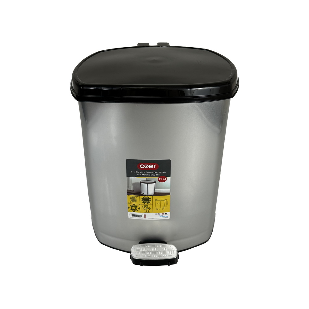 BALDE LIXO 11L 17x33 D003