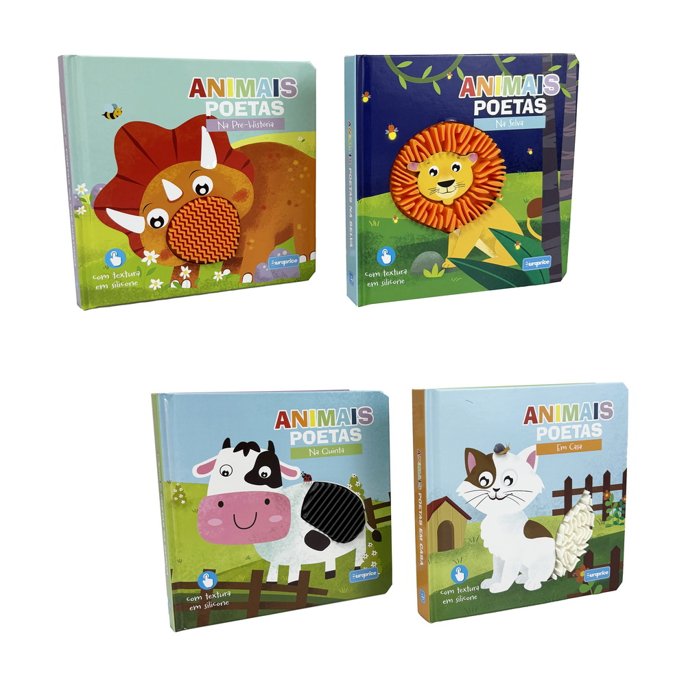 LIVRO ANIMAIS POETAS ED3302-A/B/C/D