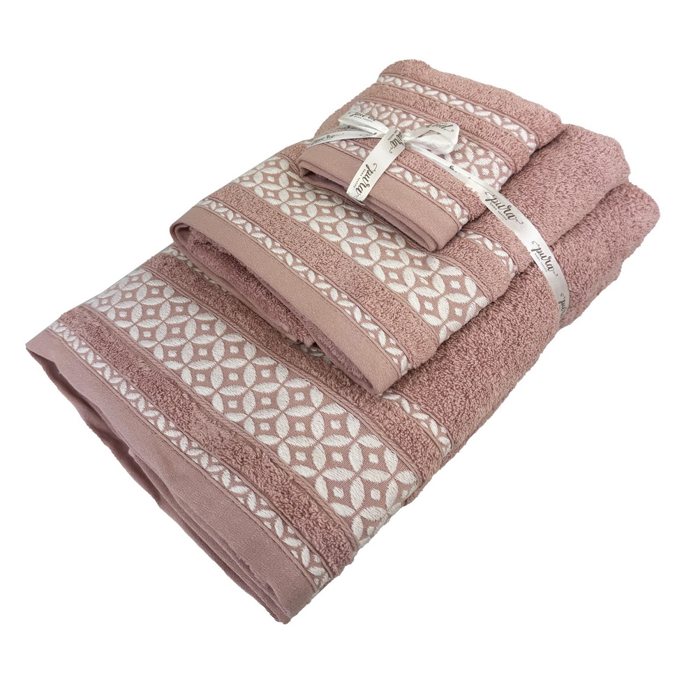 JG BANHO 3PCS BFLORA 500GR ROSA