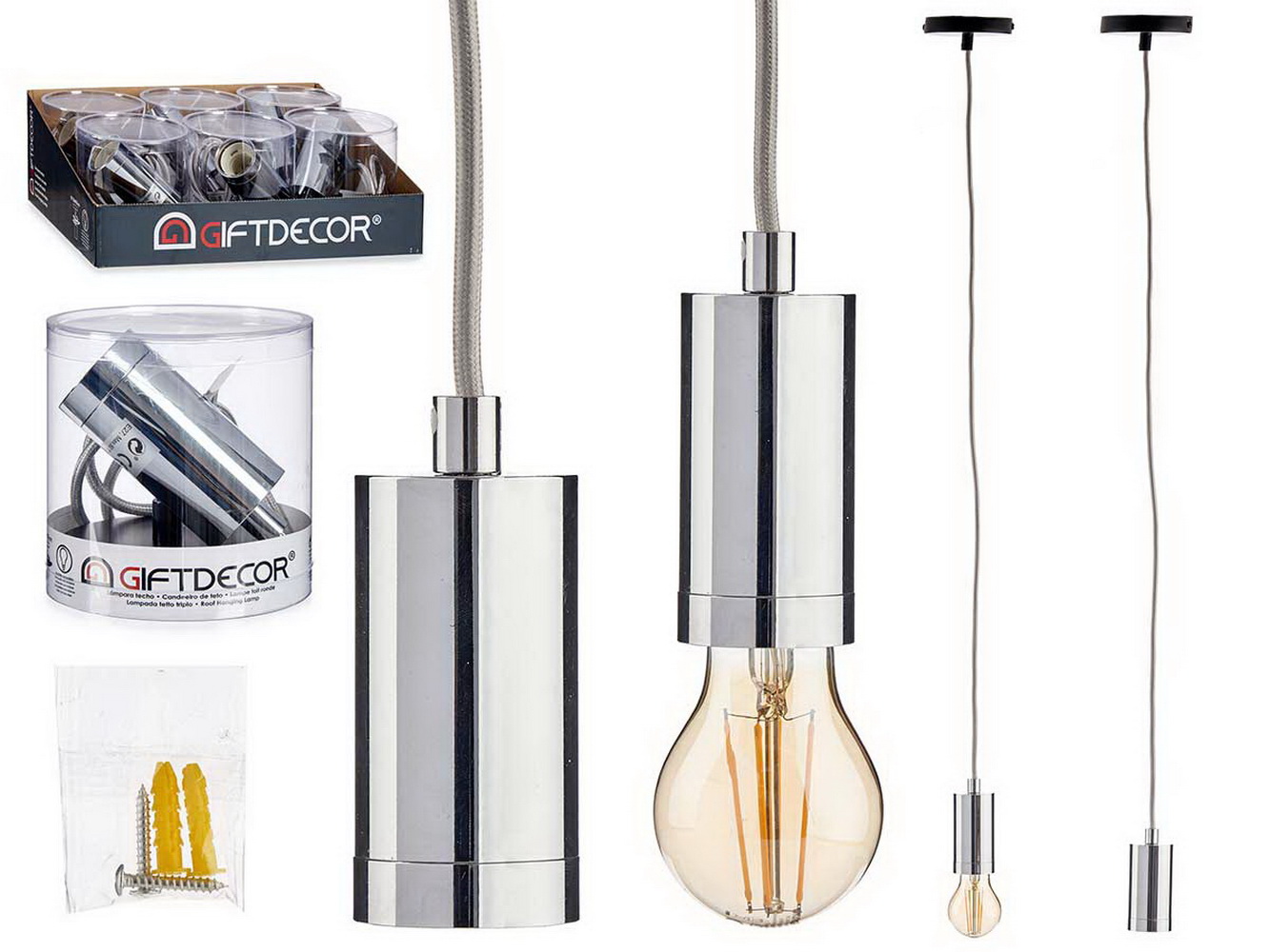 SUSPENCAO TETO PRATA 61696