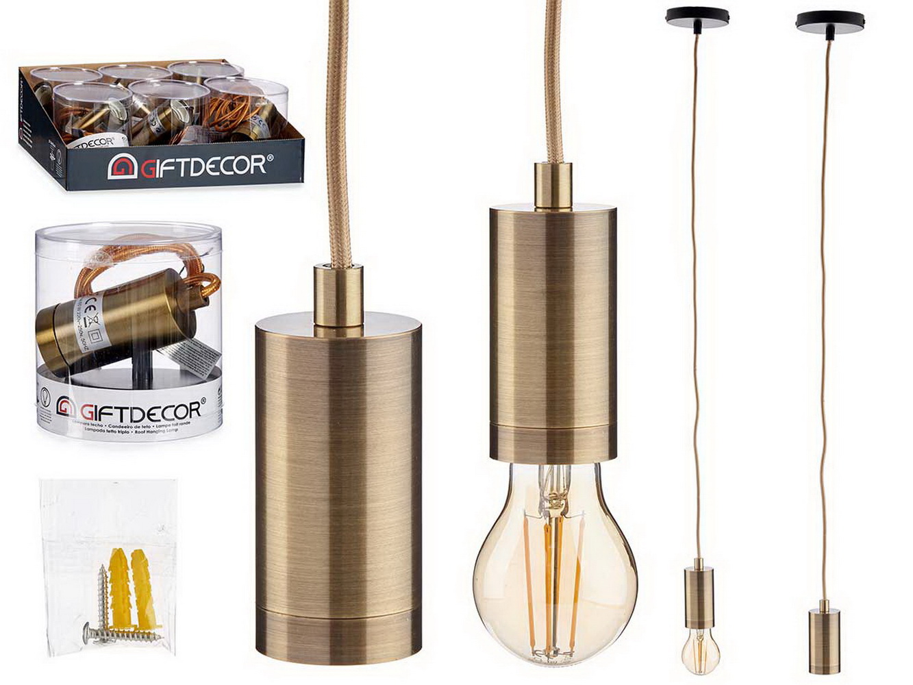 SUSPENCAO TETO DOURADO 61697