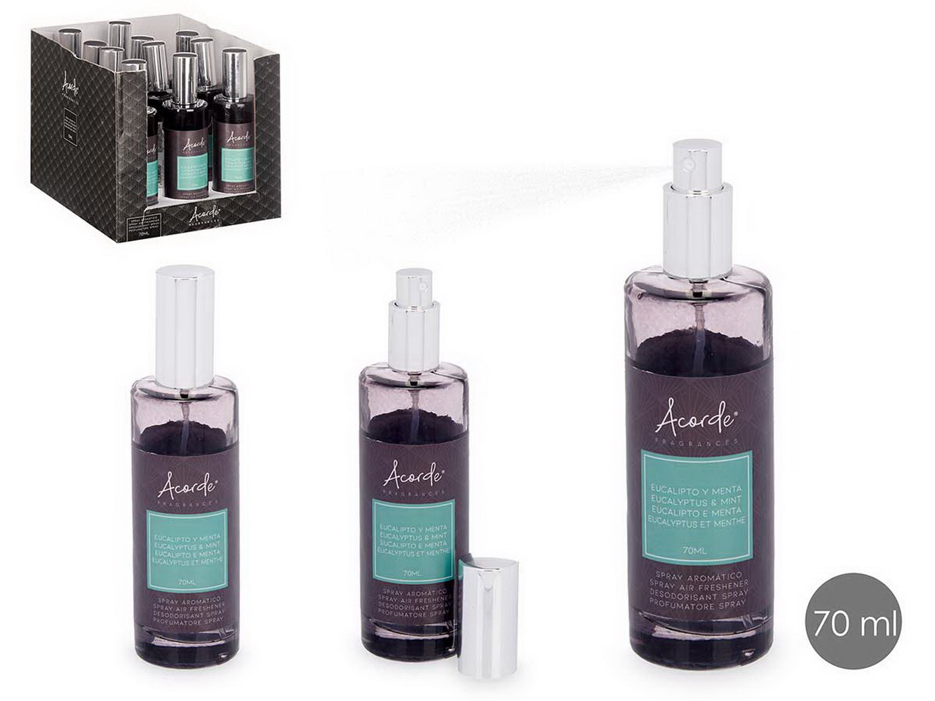 DIFUSOR SPRAY 70ML EUC/MENT 92469