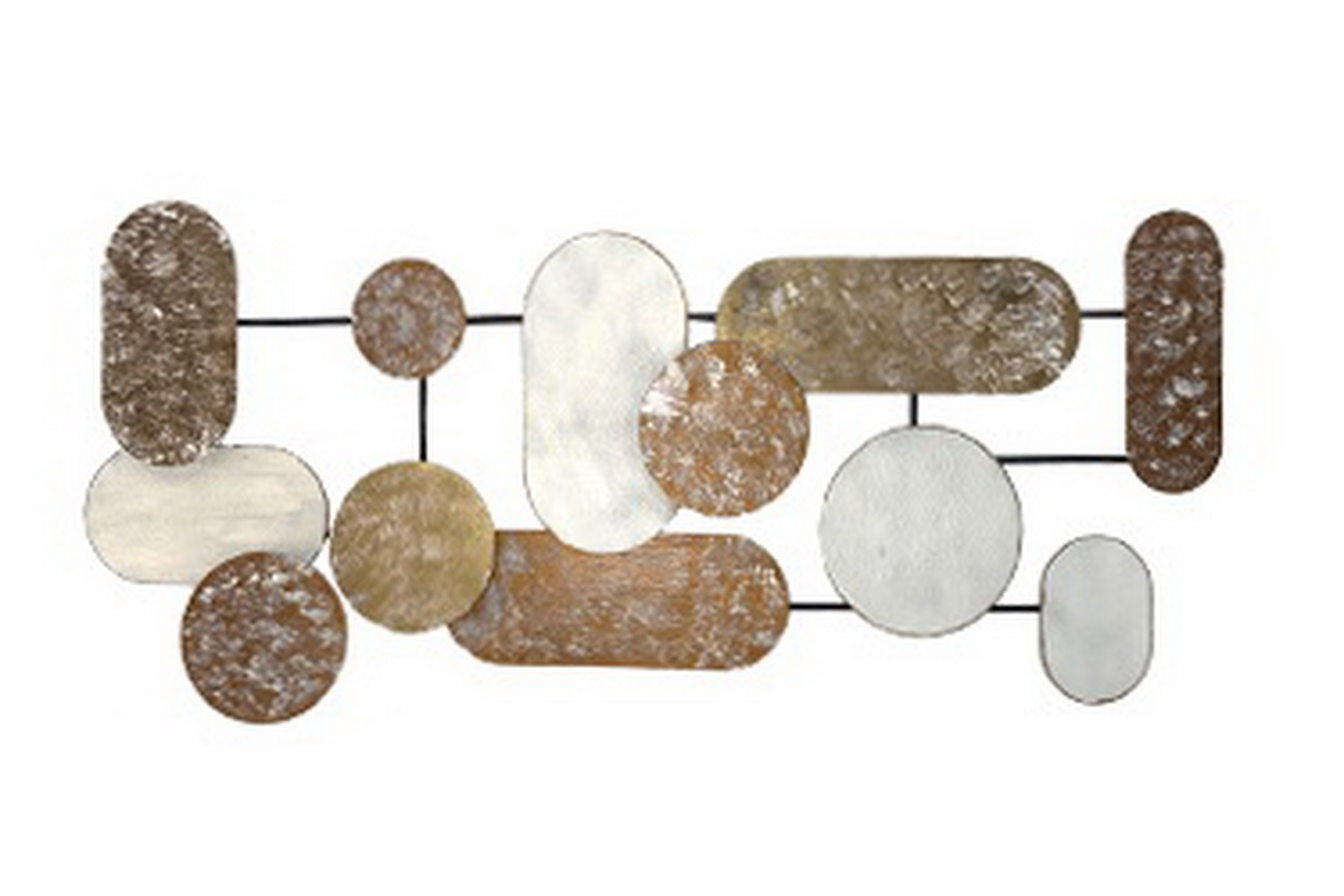 DECOR MET DOUR 115x51,5x4,5cm 20AB1175