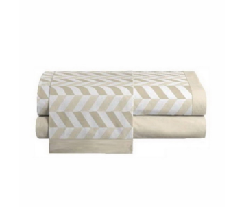 JOGO CAMA FLAN ESP BEGE 180x190 59276