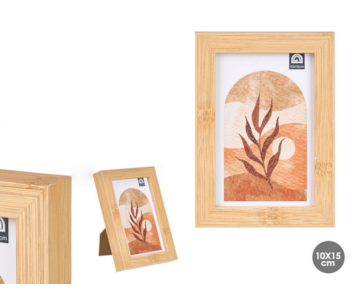 MOLDURA 10x15cm BAMBU 10777