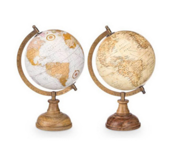 GLOBO TERRESTRE 2 S 20cm 55907