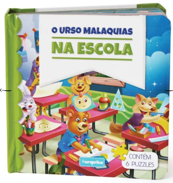 LIVRO URSO MALAQUIAS ESC PU-6659-B