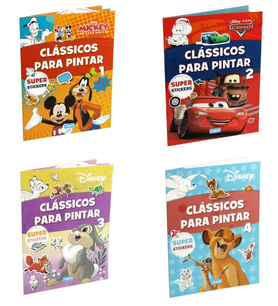 LIVRO CLAS P/ PINTAR LI-DI7249-A/B/C/D