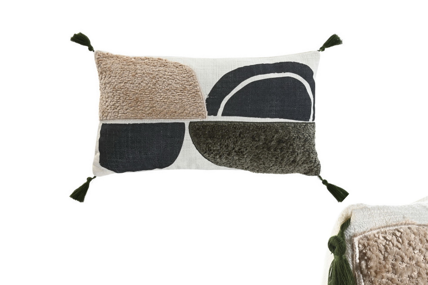 ALMOFADA VERDE 30X50 TX-220259