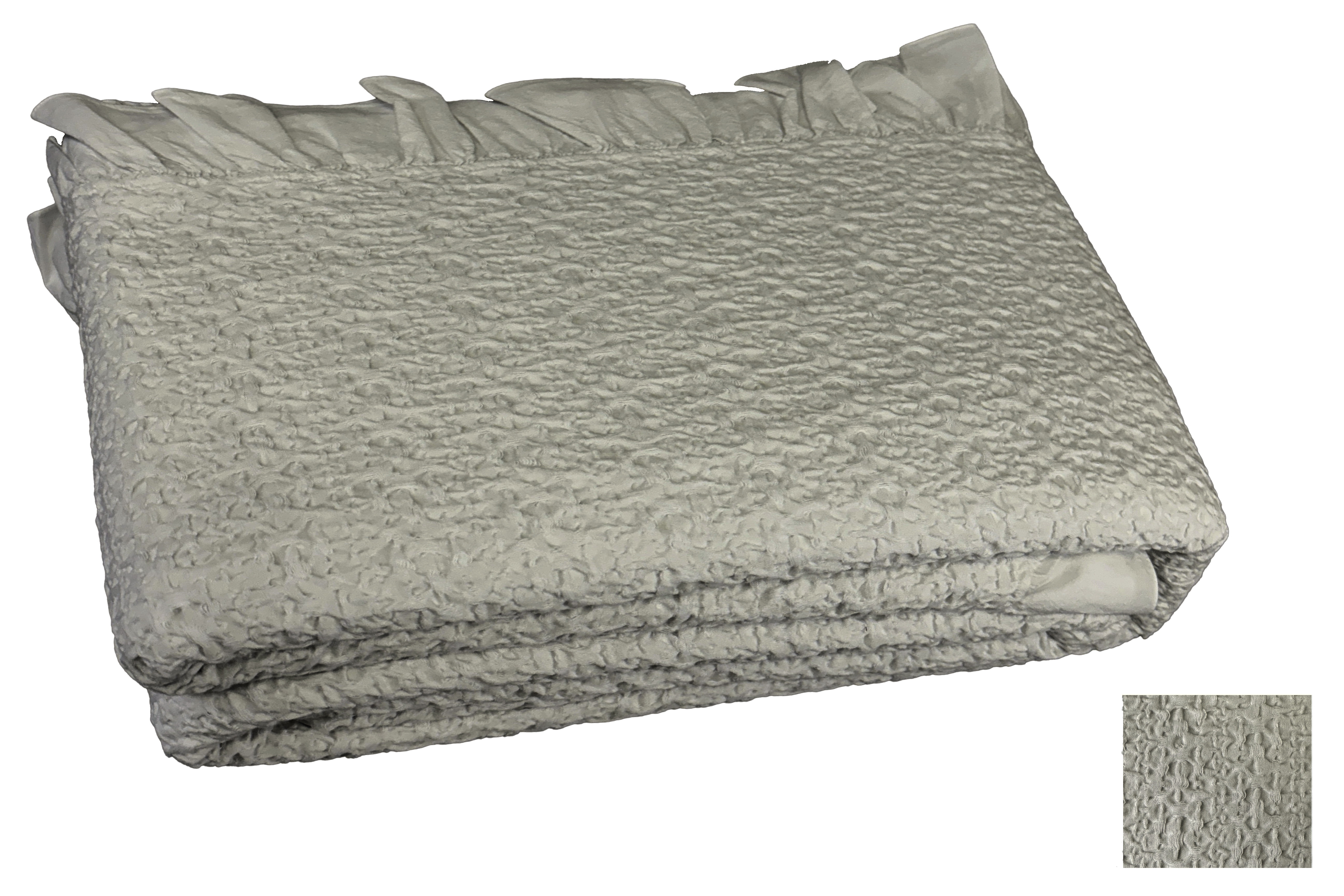 COLCHA FOLH 250x280 C2 TAUPE C/610