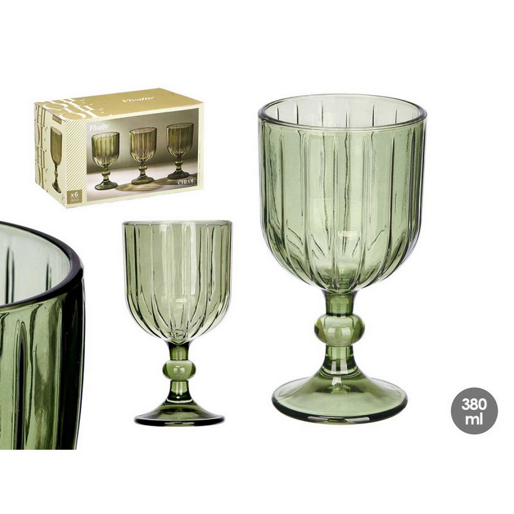 COPO VINHO RISCA VERDE 380ML 12402