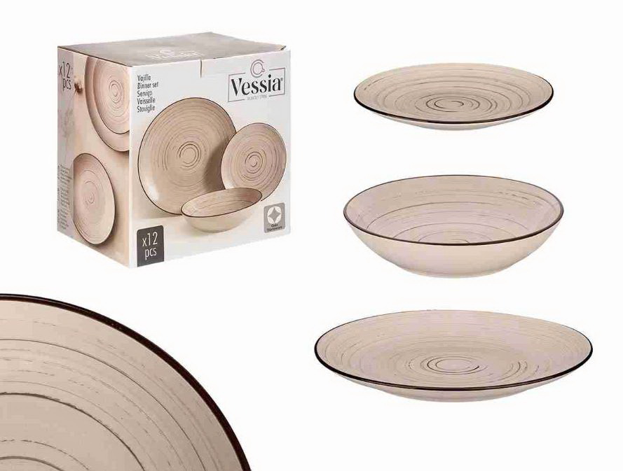 SERVICO JANTAR 12P TERRA 10573