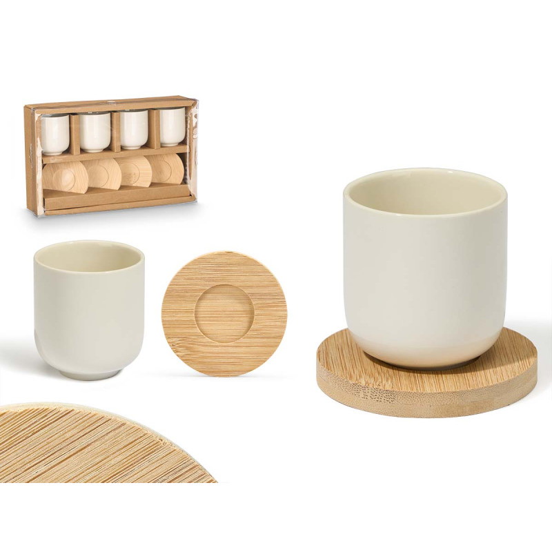 CJ 4 COPOS CAFE CER/BAMBU 6,5x28,5x17,5 60491