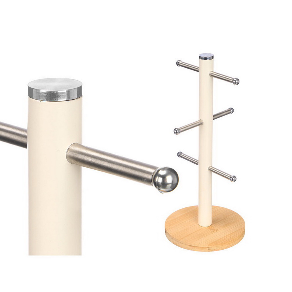 SUPORTE CANECAS CREME 15x34 12984