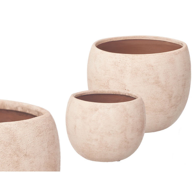 CJ 2 VASOS CER BG 26x25,5x23 11439