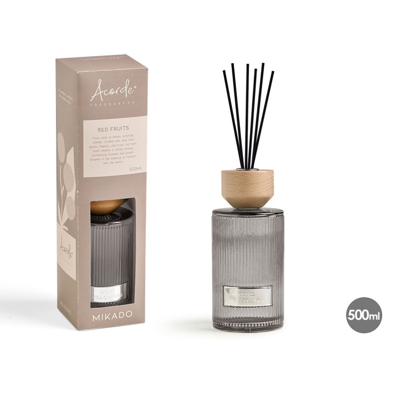 DIFUSOR MIKADO 500ML RED FRUITS 11998