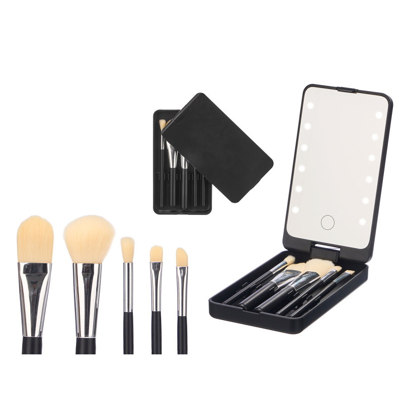 CJ ESPELHO 5 PINCEIS MAQ 9x16x2,6 12353