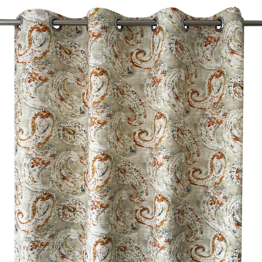 PAR CORTINADOS 150x250 ZIBA ORANGE