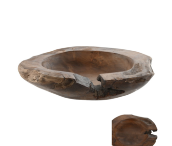 CENTRO MESA TECA 45x6x45 DH-210573