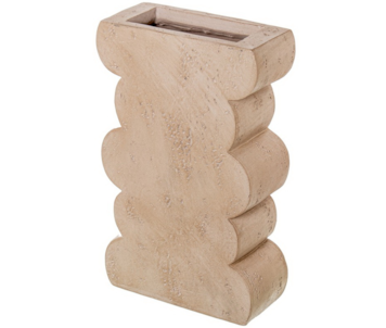 JARRA RESINA BEGE 22,5x35 50857