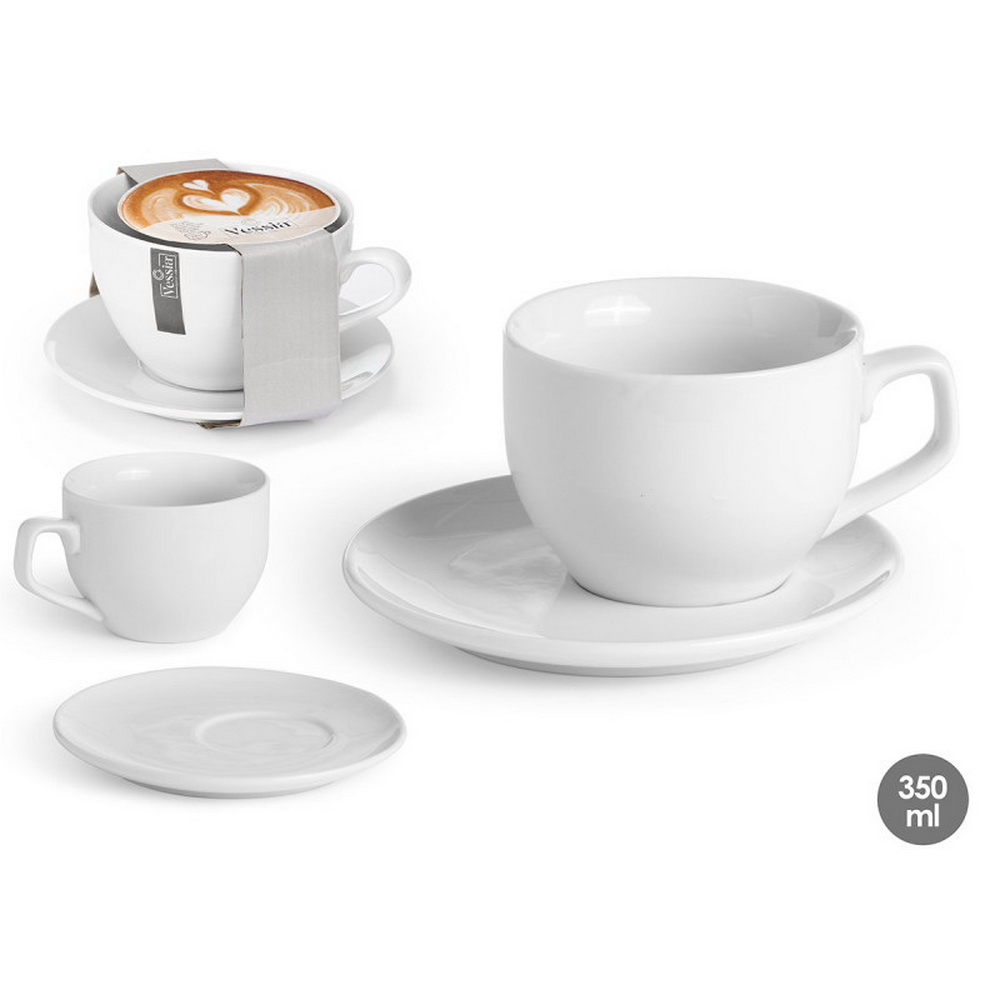 CHAVENA C/PRATO BR 350ML 16,5x9 13804