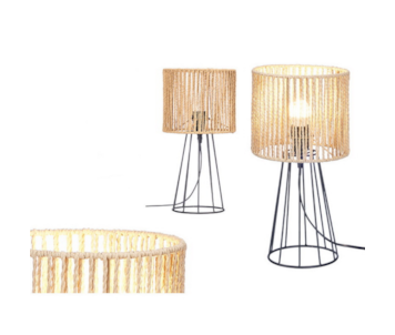 CANDEEIRO MESA CORD CAST 20,5x30 10614
