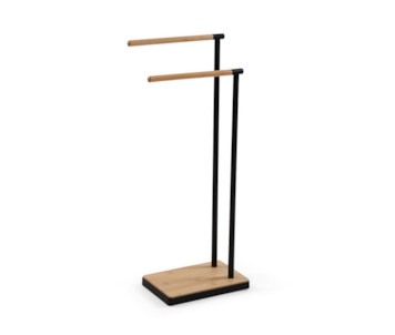 TOALHEIRO PRETO 36,8x78,5 18551197