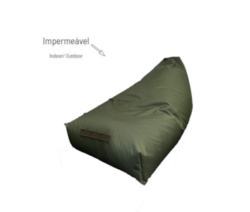 PUFF IMPERM PIRAM 73x100x78 VRD TROPA 09906