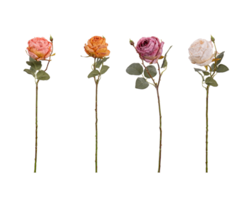 HASTE BOTAO ROSA 45cm 64028