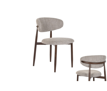 CADEIRA POLI BEGE 54x52x78 MB-221771