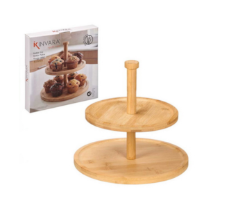 FRUTEIRA DUP BAMBU NAT 25x26cm 13692