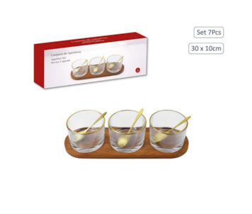 CONJ 7 CS APERITIVOS 30x10 SJ7789