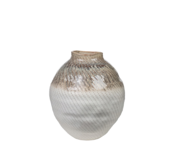 JARRA PORC BEGE 28x28x33 02860