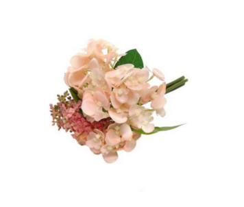 RAMO HORTENSIAS SALMAO 23cm 04 0013701