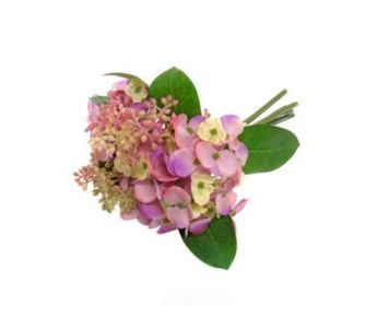 RAMO HORTENSIAS ROSA 23cm 04 0013702
